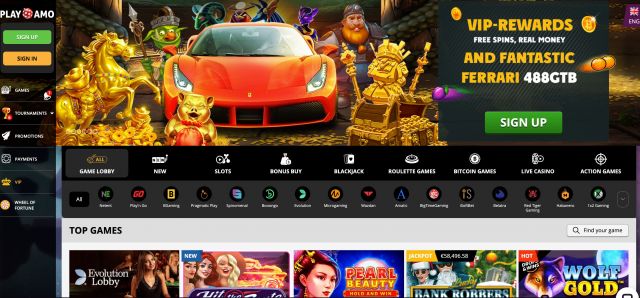 PlayAmo Casino Preview PlayAmo Casino Preview