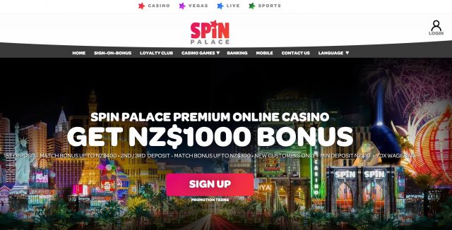 Spin Palace Preview