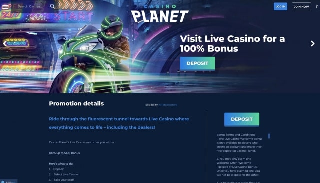 Casino Planet Preview