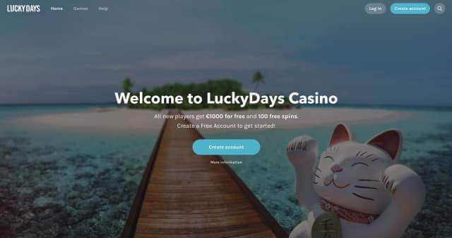 LuckyDays Casino Preview