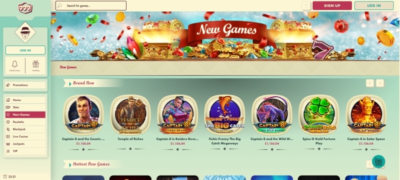 777 Casino Games Preview