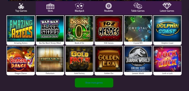 Mummy's Gold Casino Games Preview