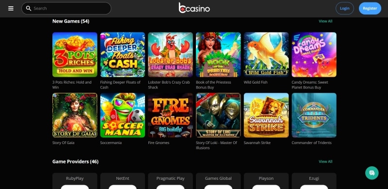 BCasino Games Preview